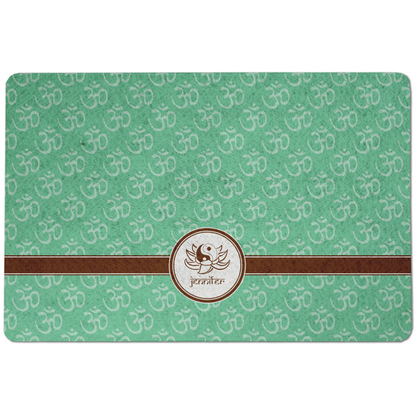 Custom Om Dog Food Mat w/ Name or Text