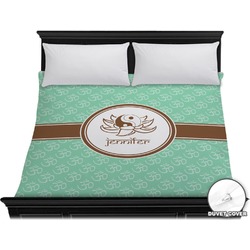 Om Duvet Cover - King (Personalized)