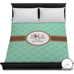 Om Duvet Cover - Full / Queen (Personalized)