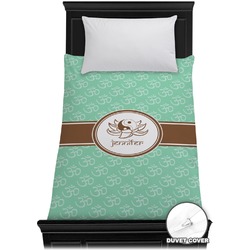 Om Duvet Cover - Twin (Personalized)