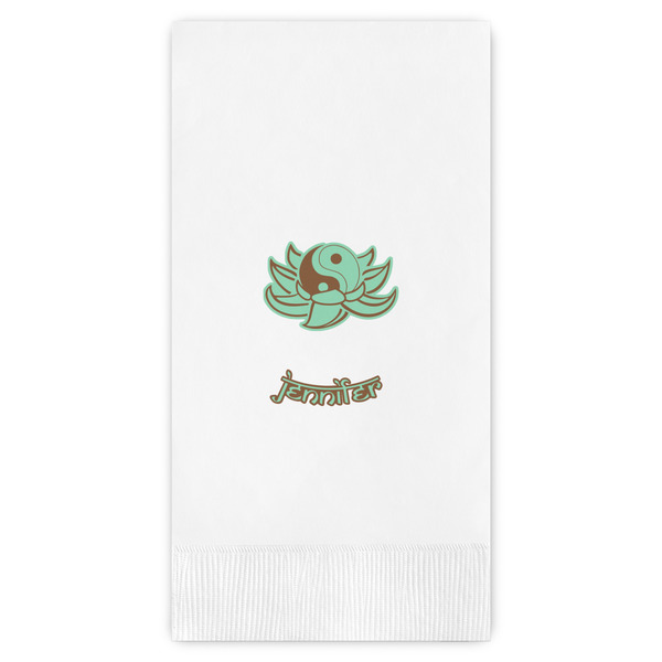 Custom Om Guest Paper Towels - Full Color (Personalized)