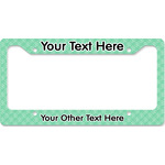 Om License Plate Frame - Style B (Personalized)