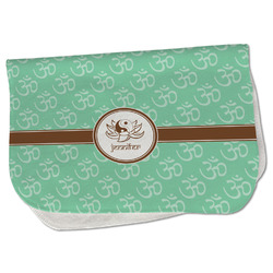 Om Burp Cloth - Fleece w/ Name or Text