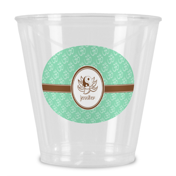 Custom Om Plastic Shot Glass (Personalized)