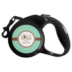 Om Retractable Dog Leash - Small (Personalized)