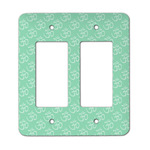 Om Rocker Style Light Switch Cover - Two Switch