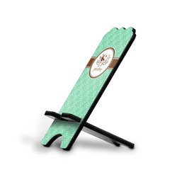 Om Stylized Cell Phone Stand - Small w/ Name or Text