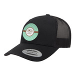 Om Trucker Hat - Black (Personalized)