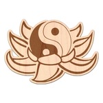 Om Genuine Maple or Cherry Wood Sticker