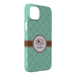 Om iPhone Case - Plastic - iPhone 14 Plus (Personalized)