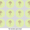 Yoga Tree 1" Multipurpose Round Labels - Sheet