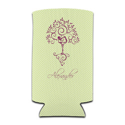 Yoga Tree Can Cooler (tall 12 oz) (Personalized)
