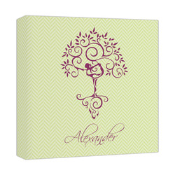 Yoga Tree Canvas Print - 12x12 (Personalized)