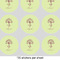 Yoga Tree 2" Multipurpose Round Labels - Sheet