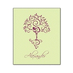 Yoga Tree Wood Print - 20x24 (Personalized)