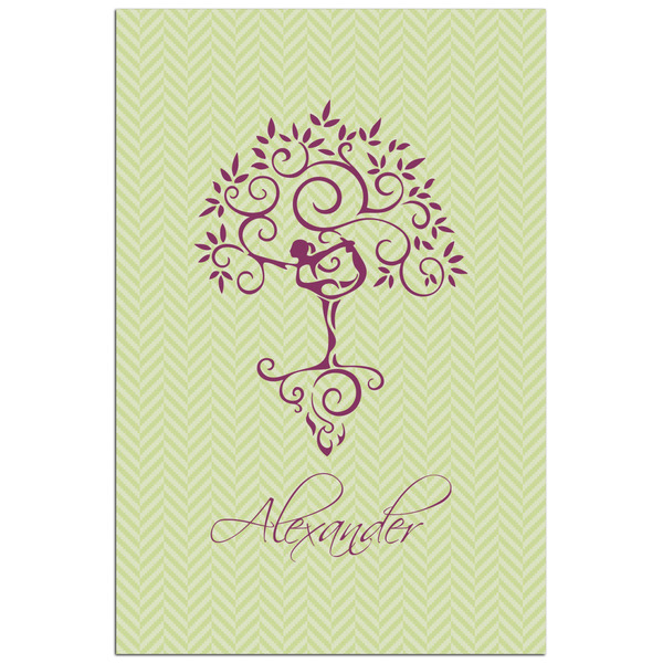 Custom Yoga Tree Poster - Matte - 24x36 (Personalized)