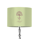 Yoga Tree 8" Drum Lamp Shade - Fabric (Personalized)