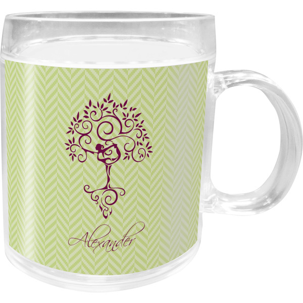 Custom Yoga Tree Acrylic Kids Mug (Personalized)