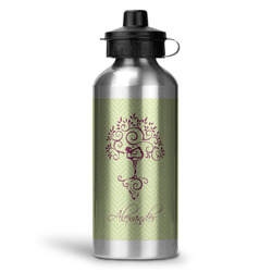 Yoga Tree Water Bottles - 20 oz - Aluminum (Personalized)