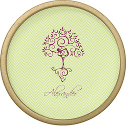 Yoga Tree Cabinet Knob - Gold (Personalized)