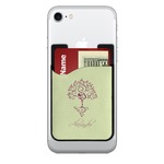 Yoga Tree 2-in-1 Cell Phone Credit Card Holder & Screen Cleaner (Personalized)