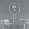 Yoga Tree Clear Plastic 7" Stir Stick - Round - Main