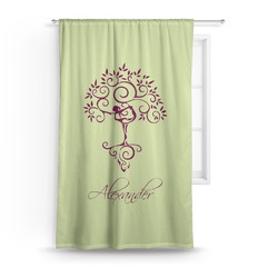 Yoga Tree Curtain - 50"x84" Panel (Personalized)
