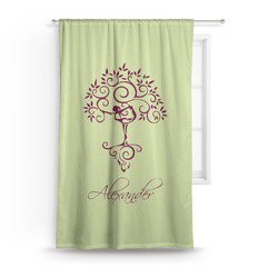 Yoga Tree Curtain Panel - Custom Size (Personalized)