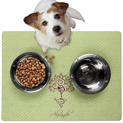 Yoga Tree Dog Food Mat - Medium w/ Name or Text