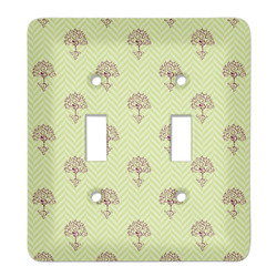 Yoga Tree Light Switch Cover (2 Toggle Plate)