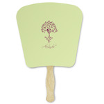 Yoga Tree Paper Fan (Personalized)