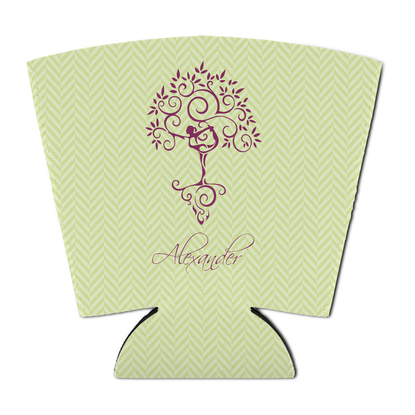 Custom Yoga Tree Party Cup Sleeve - with Bottom (Personalized)