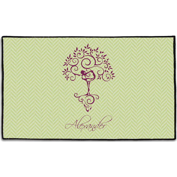 Custom Yoga Tree Door Mat - 60"x36" (Personalized)