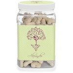 Yoga Tree Dog Treat Jar (Personalized)