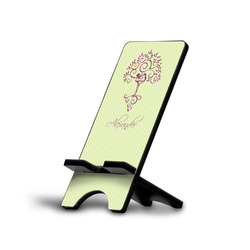 Yoga Tree Cell Phone Stand (Small) w/ Name or Text