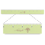 Yoga Tree Plastic Ruler - 12" (Personalized)