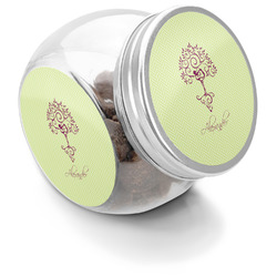 Yoga Tree Puppy Treat Jar (Personalized)