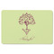 Yoga Tree Rectangular Fridge Magnet - FRONT