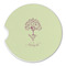 Yoga Tree Sandstone Car Coaster - Single