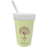 Yoga Tree Sippy Cup with Straw (Personalized)