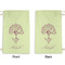 Yoga Tree Small Laundry Bag - Front & Back View