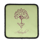 Yoga Tree Iron On Square Patch w/ Name or Text