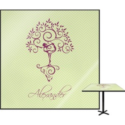 Yoga Tree Square Table Top - 24" (Personalized)