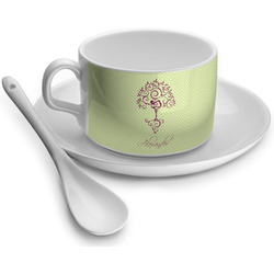 Yoga Tree Tea Cup - Single (Personalized)