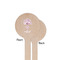 Yoga Tree Wooden 7.5" Stir Stick - Round - Single Sided - Front & Back