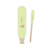 Yoga Tree Paddle Wooden Food Picks - Single Sided (Personalized)