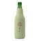 Yoga Tree Zipper Bottle Cooler - FRONT (bottle)