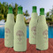 Yoga Tree Zipper Bottle Cooler - Set of 4 - LIFESTYLE