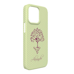 Yoga Tree iPhone Case - Plastic - iPhone 13 Pro Max (Personalized)