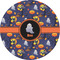 Halloween Night 2" Multipurpose Round Labels - Single Sticker